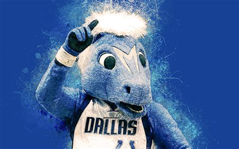 The Dallas Mavericks Mascot Representative: Always Ready for a Dance-Off